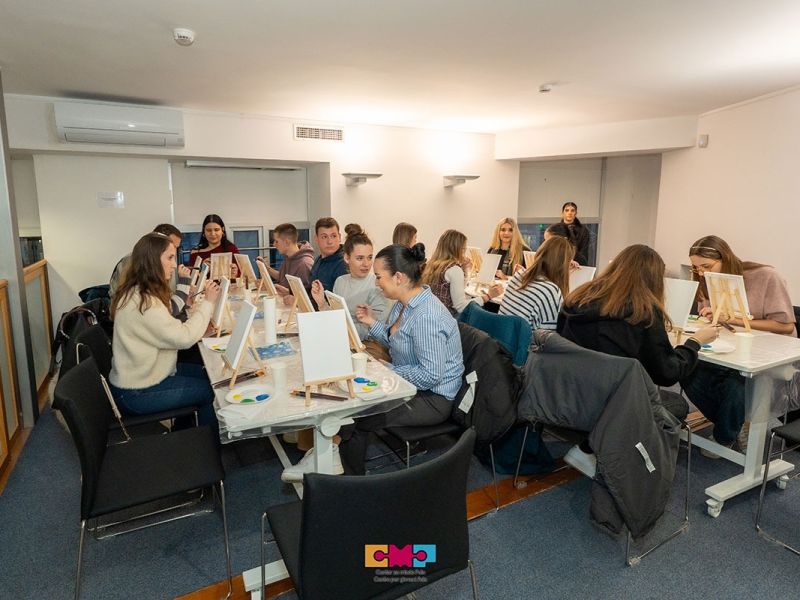 ART LAB u Centru za mlade Pula okupio 20 mladih u kreativnom ozračju