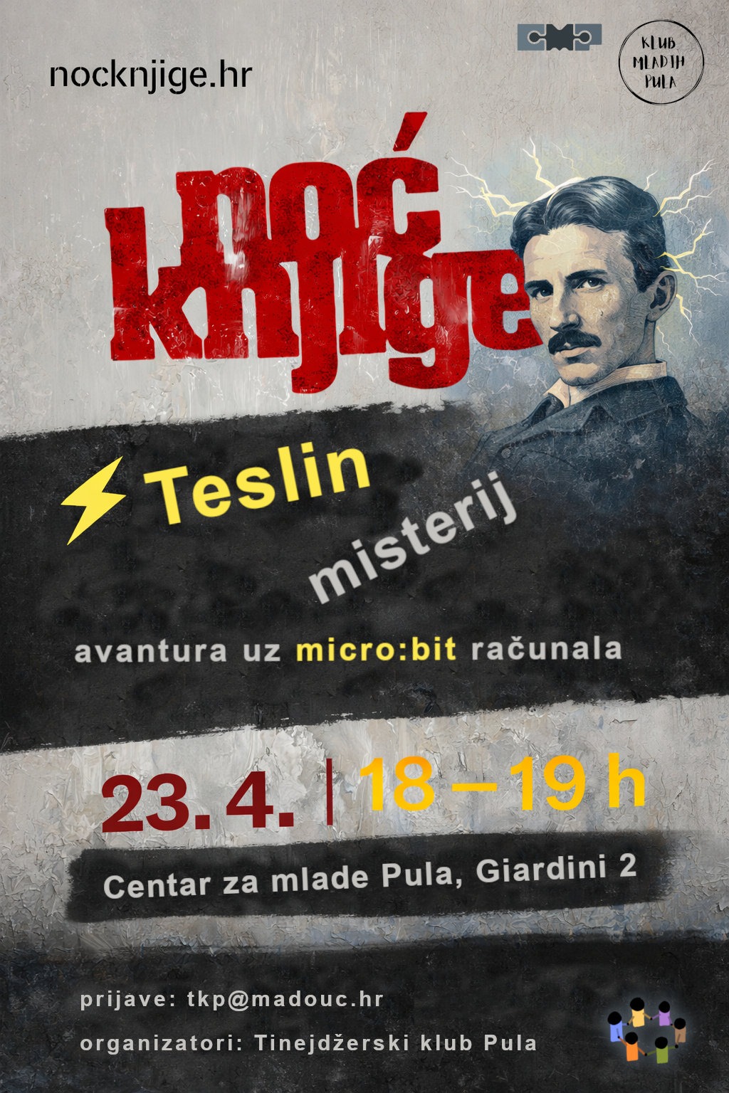 noc knjige tesla